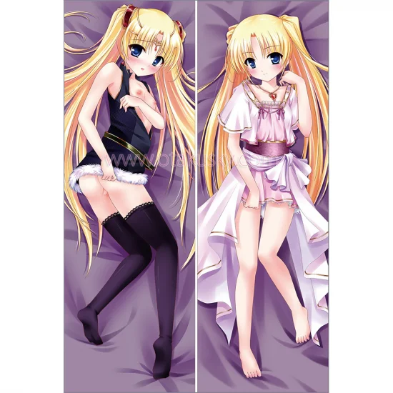 Aiyoku no Eustia Dakimakura Licia de novus Yurii Body Pillow Case - Click Image to Close