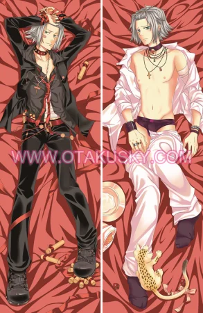 Reborn Hayato Gokudera Body Pillow Case 02