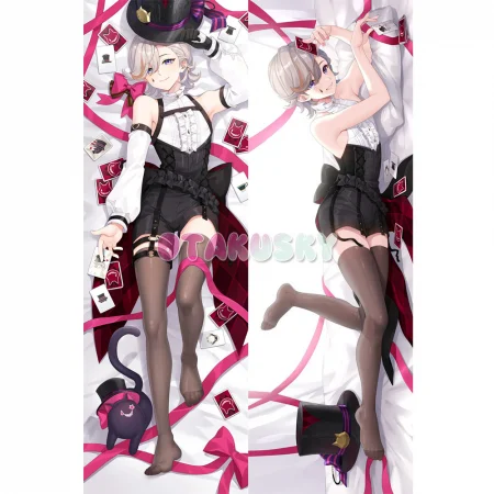 Genshin Impact Dakimakura Lyney Body Pillow Case 03