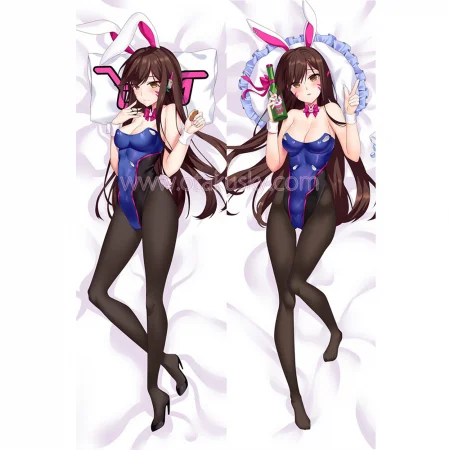 Overwatch OW Dakimakura D.Va Body Pillow Case 11