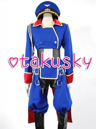 Macross Frontier Sheryl Nome Blue Cosplay Uniform