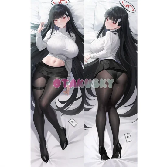 Blue Archive Dakimakura Tsukatsuki Rio Body Pillow Case 04 - Click Image to Close