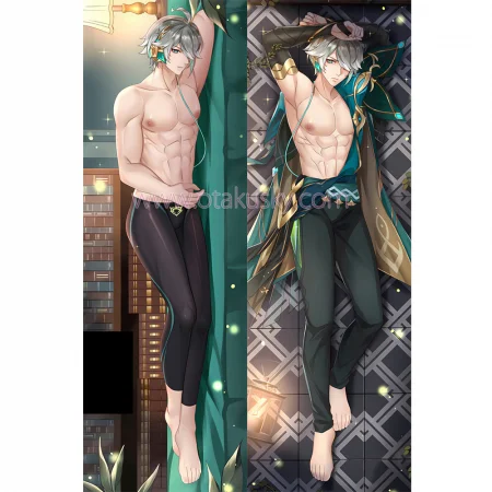 Genshin Impact Dakimakura Alhaitham Body Pillow Case 05