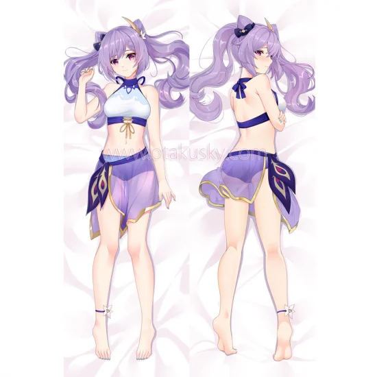 Genshin Impact Dakimakura Keqing Kokusei Body Pillow Case 33 - Click Image to Close