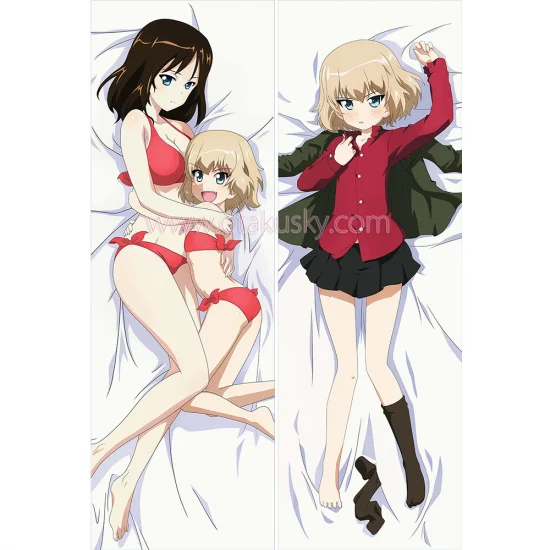 Girls und Panzer Dakimakura Katyusha Nonna Body Pillow Case - Click Image to Close