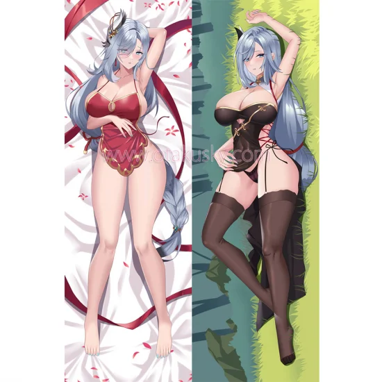 Genshin Impact Dakimakura Shenhe Body Pillow Case 17 - Click Image to Close