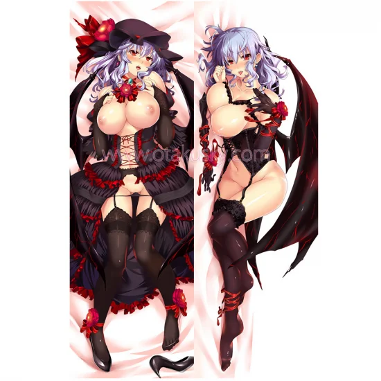 Touhou Project Dakimakura Remilia Scarlet Body Pillow Case 07 - Click Image to Close