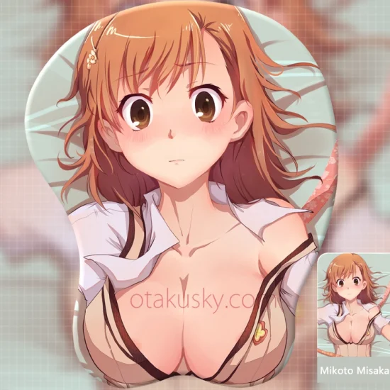 A Certain Magical Index Mikoto Misaka Anime 3D Mousepads - Click Image to Close