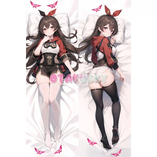 Genshin Impact Dakimakura Amber Body Pillow Case 04 - Click Image to Close