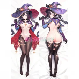 Genshin Impact Dakimakura Mona Body Pillow Case 07