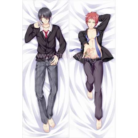 Kuroko no Basuke Dakimakura Tatsuya Himuro Seijuurou Akashi Body Pillow Case