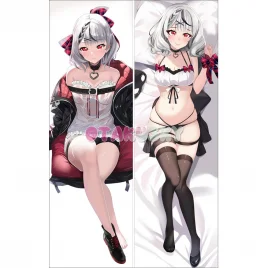 Virtual YouTuber Dakimakura Sakamata Chloe Body Pillow Case 09