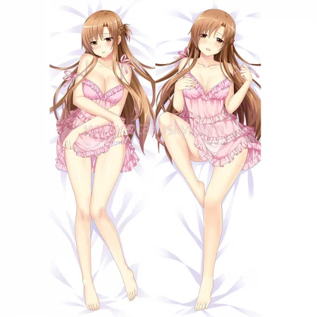 Sword Art Online Dakimakura Yuuki Asuna Body Pillow Case 12