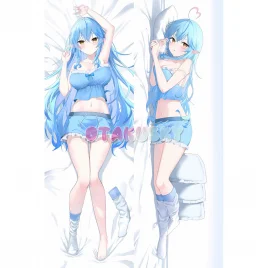 Virtual YouTuber Dakimakura Yukihana Lamy Body Pillow Case 08