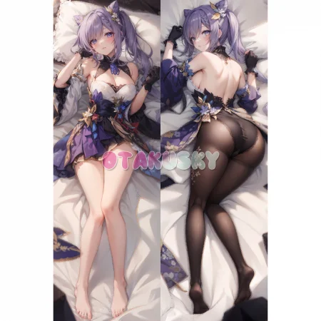 Genshin Impact Dakimakura Keqing Kokusei Body Pillow Case 47