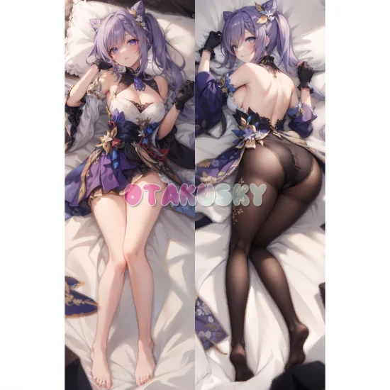 Genshin Impact Dakimakura Keqing Kokusei Body Pillow Case 47 - Click Image to Close