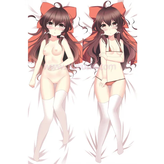 Touhou Project Dakimakura Reimu Hakurei Body Pillow Case 03 - Click Image to Close