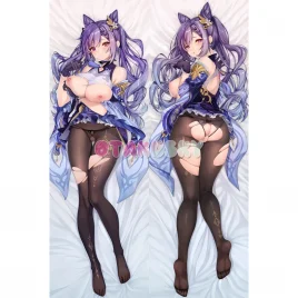 Genshin Impact Dakimakura Keqing Kokusei Body Pillow Case 46