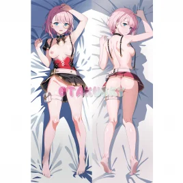 Genshin Impact Dakimakura Charlotte Body Pillow Case 02