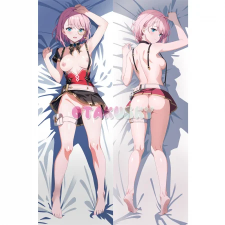 Genshin Impact Dakimakura Charlotte Body Pillow Case 02