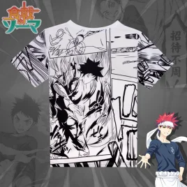 Shokugeki no Souma Souma Yukihira Anime Full Print T-Shirt