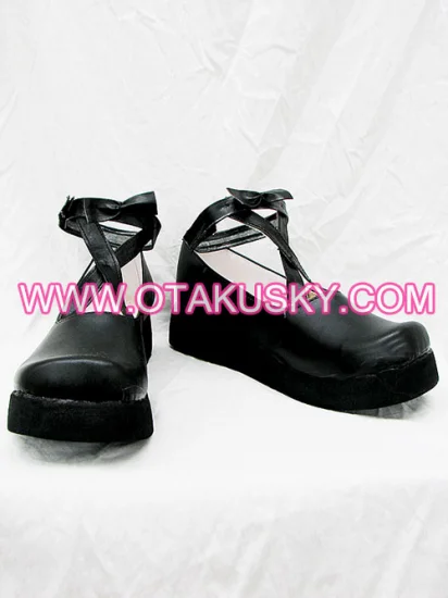 Black Cosplay Shoes 08 - Click Image to Close