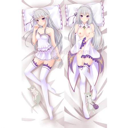 Life In A Different World From Zero Emilia Body Pillow Case