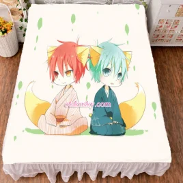 Kurokos Basketball Tetsuya Kuroko Seijuro Akashi Anime Bed Sheet Summer Quilt Blanket Custom