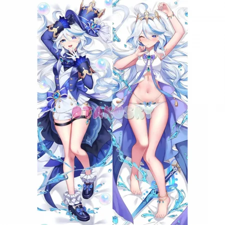 Genshin Impact Dakimakura Focalors Body Pillow Case 25