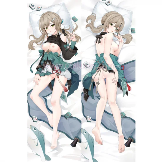 Honkai: Star Rail Dakimakura Qingque Body Pillow Case 02 - Click Image to Close