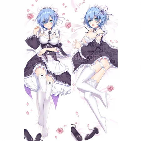 Re:Zero Dakimakura Rem Body Pillow Case 29