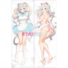 Virtual YouTuber Dakimakura Amanagi El Body Pillow Case 02