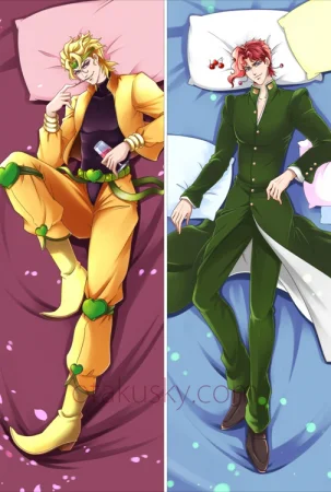 JoJo's Bizarre Adventure Noriaki Kakyoin Dio Brando Body Pillow Case