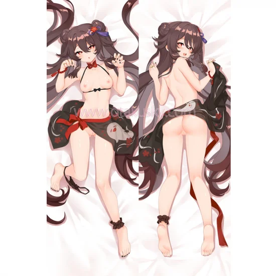 Genshin Impact Dakimakura Hu Tao Walnut Body Pillow Case 23 - Click Image to Close