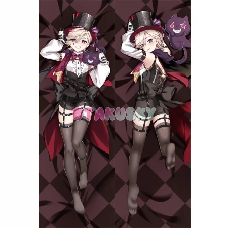 Genshin Impact Dakimakura Lyney Body Pillow Case 02