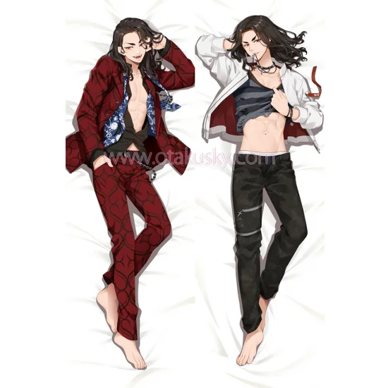 Tokyo Revengers Dakimakura Keisuke Baji Body Pillow Case 02 - Click Image to Close