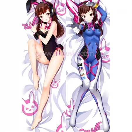 Overwatch OW Dakimakura D.Va Body Pillow Case 05