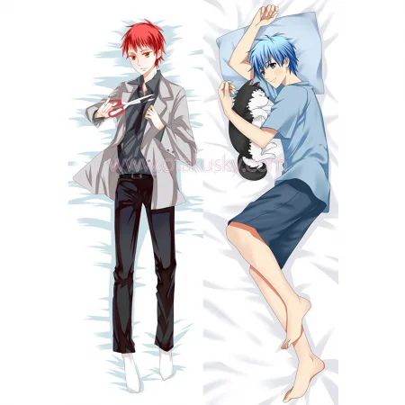 Kuroko no Basuke Dakimakura Seijuurou Akashi Tetsuya Kuroko Body Pillow Case