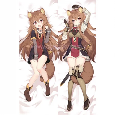 The Rising of the Shield Hero Dakimakura Raphtalia Body Pillow Case 04