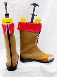 Super Robot Wars Original Generations Yellow Cosplay Boots