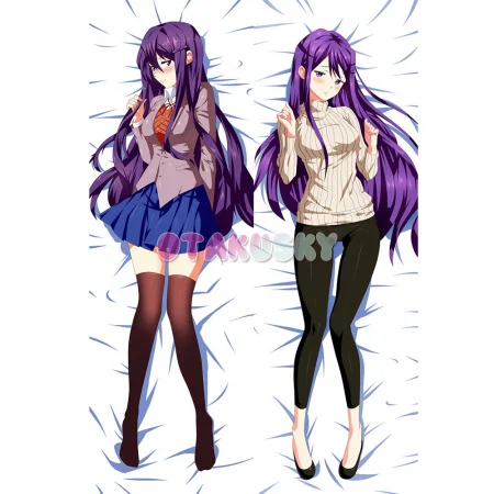 Doki Doki Literature Club! Dakimakura Yuri Body Pillow Case 03