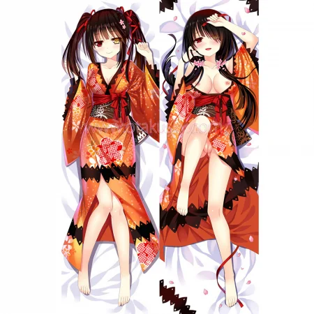 Date a Live Dakimakura Kurumi Tokisaki Body Pillow Case 41