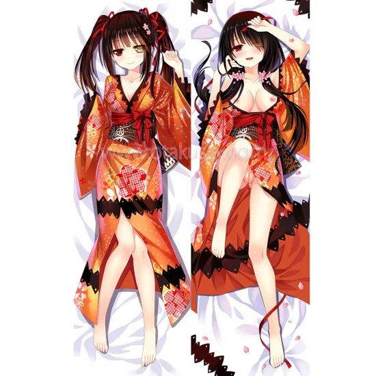 Date a Live Dakimakura Kurumi Tokisaki Body Pillow Case 41 - Click Image to Close