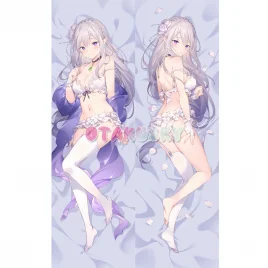 Re:Zero Dakimakura Emilia Body Pillow Case 21