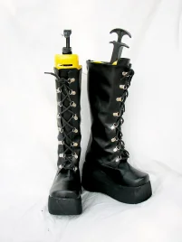 Black Cosplay Boots 01