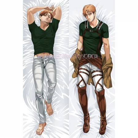 Attack on Titan Dakimakura Mike Zacharias Body Pillow Case