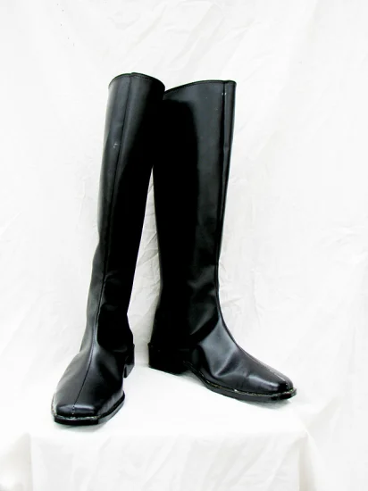 Black Cosplay Boots 14 - Click Image to Close