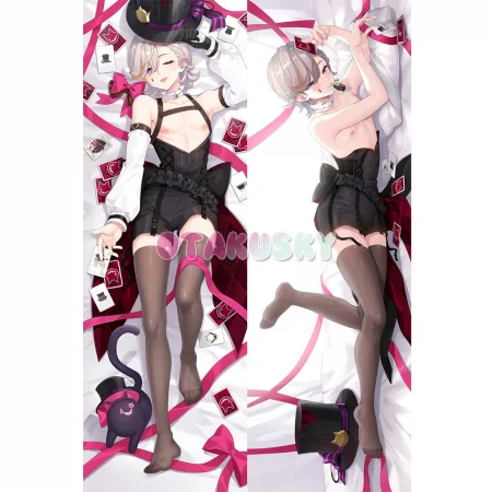 Genshin Impact Dakimakura Lyney Body Pillow Case 04