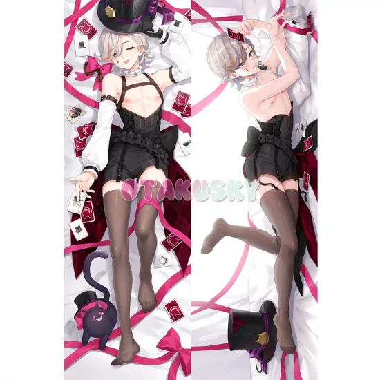 Genshin Impact Dakimakura Lyney Body Pillow Case 04 - Click Image to Close