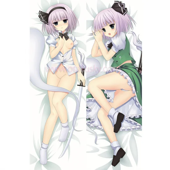 Touhou Project Dakimakura Youmu Konpaku Body Pillow Case 08 - Click Image to Close